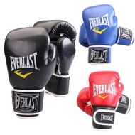 6/8/10/12/14oz Everlast Boxing Training Glove Fight MMA Muay Thai Sparring Gloves Wraps