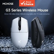 MCHOSE G3  2.4G//  PAW3311 12K DPI 1K      MCHOSE G3 Tetikus Permainan Berkinerja Tinggi 2.4G/Blueto