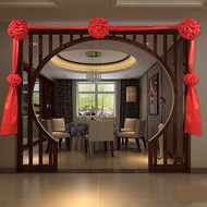 Red Cloth Hanging Door New Home Big Red Flower Ball Festive Door Red Cloth Decoration Wedding New Ho