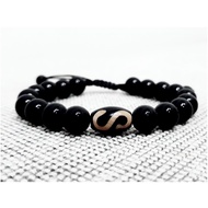 Lucky Money Dzi Agate Bracelet