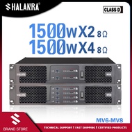 SHALANRA MTA6/8 Audio Power Amplifier 1200/1500W 8 Ohm High Power 2/4 Channel Amplifier Digital Prof