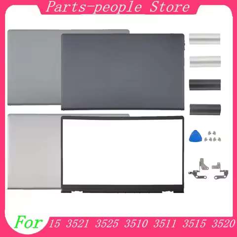 Case For Dell Inspiron 15 3521 3525 3510 3511 3515 3520 LCD Back 0DDM9D/0T4MT1/00WPN8 Bezel/Hinges H