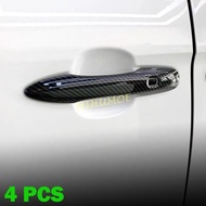 For 2023-2025 Suzuki Landy Toyota Noah Voxy R90 Carbon Fiber Car Side Door Handle Cover Trim Sticker