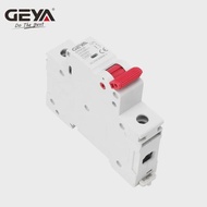 Geya | GEYA GYM10 1P MCB 10A 16A 25A 220V/400V Mini Circuit Breaker C Curve 6KA MCB CE CB Approved