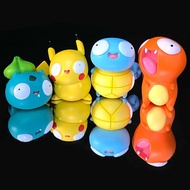 NEW Pokemon Figures Cutes Yusan Silly toys Pikachu Bulbasaur Squirtle Charmander Funny Action Figure Cartoon Doll Model Toys