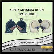 ALPHA MITSUBA HORN 1PAIR HIGH/LOW 480HZ-400HZ PIAA 400HZ-500HZ