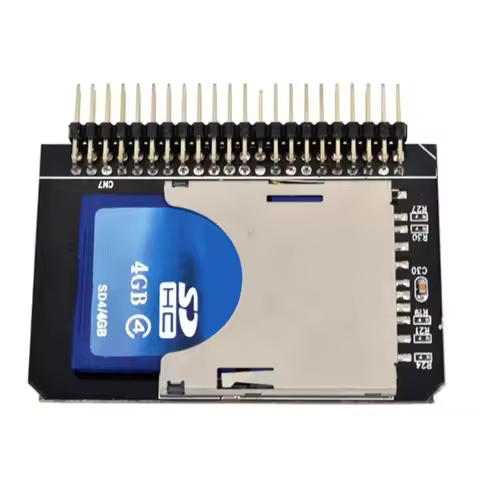 SDHC/SDXC Card to 2.5" 44Pin Male IDE Adapter Card SD Memory Card to IDE Hard Disk Drive Converter A