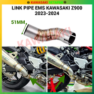 LINK PIPE EXHAUST EMS KAWASAKI Z900 2023-2024