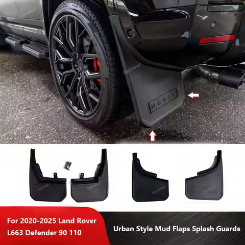 Off Road 4x4 Exterior Accessories Urban Style Mud Flaps Mudguards Splash Guards For Land Rover L663 