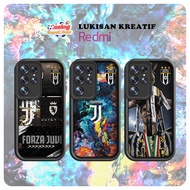 HP Redmi soccer casing Juventus Silicon Customized Badge premium TPU Collage Drop-resistant Adaptati