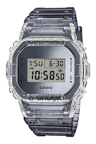 Casio G-Shock นาฬิกาข้อมือผู้ชาย สายเรซิ่น รุ่น DW-5600SK,DW-5600SK-1 (CMG) - สีใส