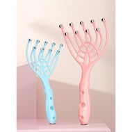 Nine-Claw head massager five-Claw meridian roller Ball Dredging Scratch Scalp Hair Comb Relieve Itch