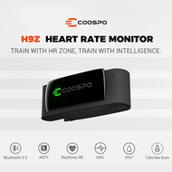 Coospo H9Z Heart Rate Monitor Cycling Chest Strap ANT+ Bluetooth IP67 Heart Rate Sensor Compatible G