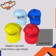 [CLEARANCE] Malaysia Madani Cap Unisex with Embroidery Logo /  Printing Logo Free Size Topi Malaysia