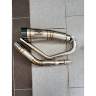 Exhaust R9 H2 TITAN PNP SUZUKI GSX R150 FULL SYSTEM