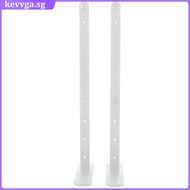 🏠 2Pcs Adjustable Pegboard Desk Mount for Carbon Steel Display Stand