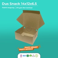 Snack Box 12x14 Bread Cake Box Snack BoxCemilan 14x12 (B1K1-14X12X6.5)