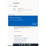 Window 10 Pro Activation key 11/Pro 11Home 10 Home