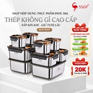 SSGP's Frankfurt 316L stainless steel food storage box, food storage box with lid stainless steel co
