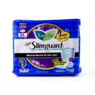 LAURIER SUPER SLIMGUARD Night Wing 35 cm Super Thin Night pads contains 12 pads