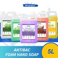 MEDICLEAN ANTI-BACTERIAL PINE FOAM TYPE HAND SOAP 5000ML