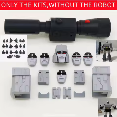 【With Battery】Bright Cannon Shoulder Armor Widening Replacement Head/Hand Upgrade Kit For SS86 Megat