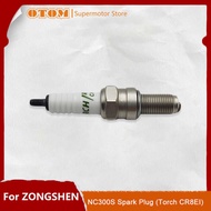 OTOM Motorcycle Spark Plug Torch CR8EI High Performance Ignition For ZONGSHEN ZS182MN NC300S GR BR 4