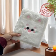 Plush A5 Photo Album For 3 Inch Cards, 4 Grid Pocket Idol Collectible Book, Portable Loose-leaf U1b8