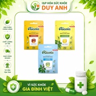 [COMBO 5 PACK] Pack of 15/17.5g - RICOLA SUGAR-FREE HERBAL CANDY - COOL THROAT & MOUTH
