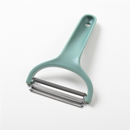 日本雙刀片包菜刨絲器 | 不鏽鋼捲心菜切絲器 | 廚房多功能手動削皮刀 | 雙刀片不鏽鋼刨絲器 | 日本捲心菜切絲器