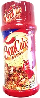 Bon Cabe - Chili Flakes - Sambal Tabur (Original) - 1.76oz (Pack of 6)
