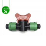 [HCM]Van khóa ống nhỏ giọt 16mm - Van nối thẳng 2 đầu dây nhỏ giọt loại vặn