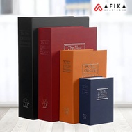 Mini Book Safe Key Lock Hidden Safe Box Dictionary Book