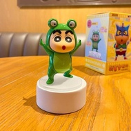 Cute Crayon Sinchan Car Display Mini Figure Promo Viral Sinchan Motif Car Dashboard Decoration/ Cray
