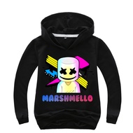 [In Stock] Adult Parent-child Hoodie DJ Marshmallow Cute Spring Autumn Boy Printing Hoodies for Kids