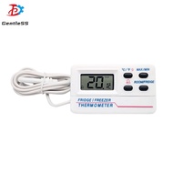 Fridge Freezer Thermometer High & Low Temperature Alarms Settings with LED Indicator Digital Refrige