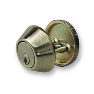 🔥ดีกว่านี้ไม่มีอีกแล้ว!! DEABOLT 1 ด้าน SOLEX 5900 สีทองเหลืองรมดำ กุญแจ Deadbolt SOLEX 5900 AB SINGLE DEABOLT