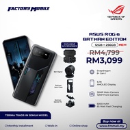 [READY STOCK] ROG Phone 6 - BATMAN EDITION [12GB RAM | 256GB ROM] , 1 Year Warranty by Asus Malaysia!!