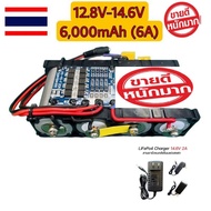 🇹🇭❤️แบตลิเธียม32650 12.8v-14.6v 6000-12000mahเเท้(6A-12A)แบตลำโพง DAY โซล่าเซลล์แบตเตอรี่ลำโพงบลูทูธ