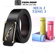 (BUY 1 GET 1 FREE) COMBO duo: 1 automatic buckle belt - FREE 6UOP 500ml water bottle