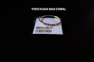 Gelang emas kadar 750,berat 7,5 gram