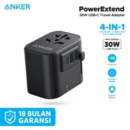 PowerExtend Anker USB-C Travel Adapter, 30W - A9212