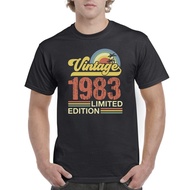 41St Birthday Tshirt Men Gifts Funny Vintage Year 1983 Limited Edition 41 Years