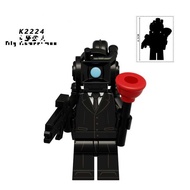 Trade Foreign Goods Kdl834 Big Camera Man TV Man K2224 K2225 Assembled Building Block Toy In Bag