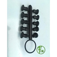 LDPE Fitting 4mm Goof Plug, Penyubak polypipe LDPE. (500pcs/1000pcs)