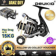 🇲🇾READY STOCK❗❗DEUKIO AF 2000-7000 FISHING REEL Malaysia Seller Mesin Pancing Rod Ikan Udang Seahawk Joran Abu/ Fishing Tackle