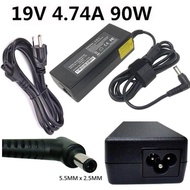 90W Laptop Charger For Acer ASPIRE HP ASUS Series AC Adapter 19V 4.74A(5.5mm*2.5mm)