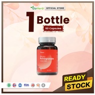 100% Original GoHerb 3 Highs' Phyto Pomegranate Vege Fish Oil Heart Supplement Three highs