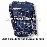 Kaos Army Loreng Au / Kaos Lengan Panjang Angkatan Udara
