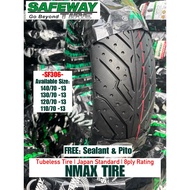 SAFEWAY Tire 13" Tubeless Tire for Nmax (FREE Sealant & Pito)